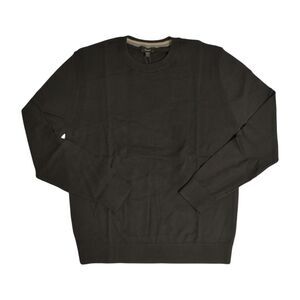 Express Men's Lightweight Crew Neck Regular Fit Sweater - Black